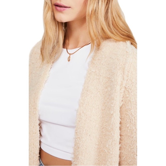 Free People | Once in a Lifetime Long Cardigan in Tea | Sz M - Picture 6 of 8